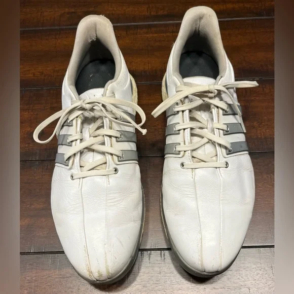 adidas | Shoes | Adidas Tour 36 White Golf Shoe Wide | Poshmark